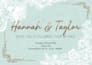 make double sided wedding card